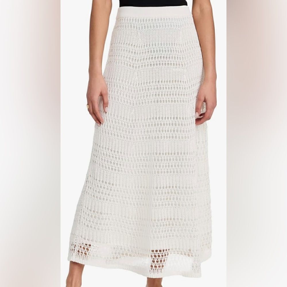 Theory Women's Lace Knit Skirt NWT Size M